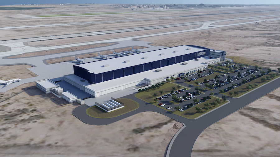 湾流航空公司将在亚利桑那州梅萨市建立可持续的飞机服务中心。