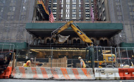 construction park central hotel new york city NYC