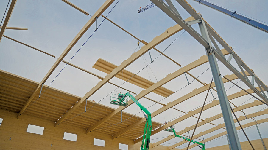 hangar roof panels