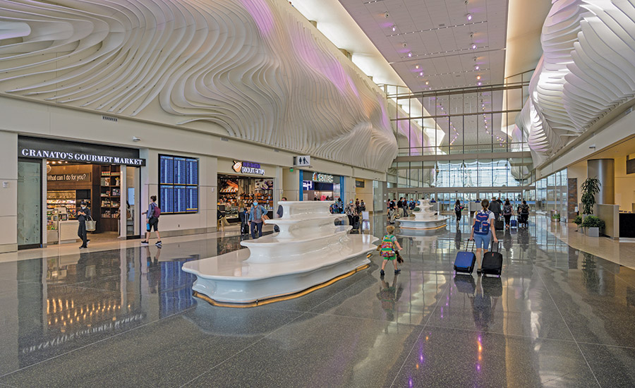Salt Lake City International Airport Plaza