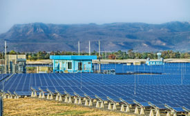 华富里以55-MW太阳能光伏电站
