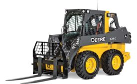 Deere的Worktite Pro Pallet Forks