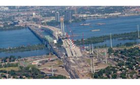 Champlain Bridge in Montreal