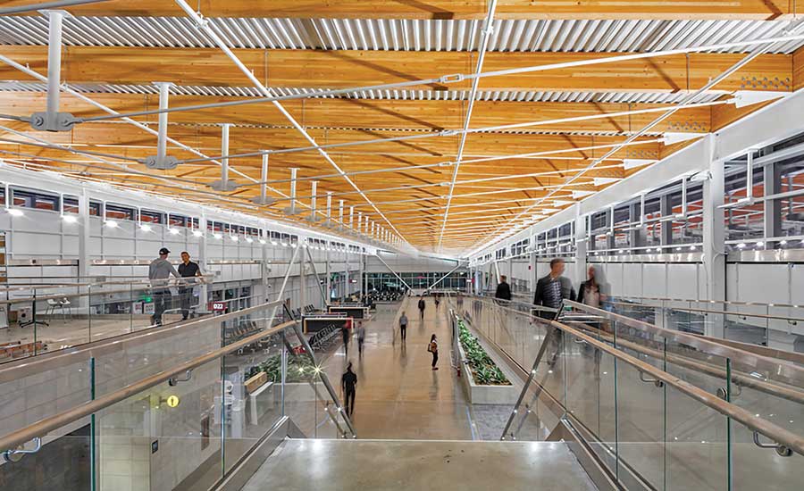 Concourse D annex at Sea- Tac airport