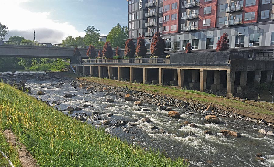 Pringle Creek Demolition and Stream Restoration