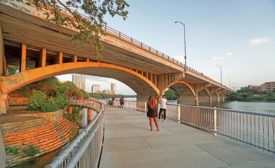 Trail Bridge at Congress Avenue