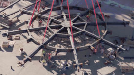 MSG Sphere Steel Ring Lift