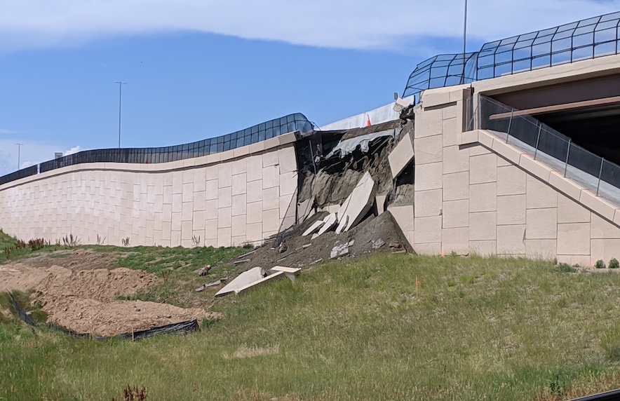 US 36 Highway Collapse