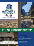 2017年亚利桑那州建筑商联盟会员名录