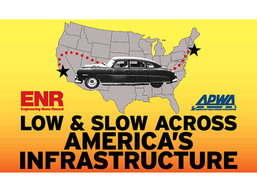 美国的基础设施发展缓慢