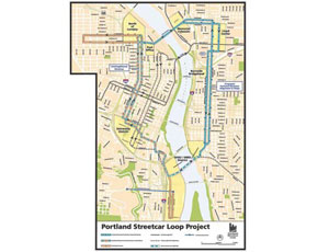 The project will extend service another 3.3 mi, adding 28 new stops and bringing service from the Pearl District in northwest Portland across the Broadway Bridge over to the east side to reach the Lloyd Center and OMSI.