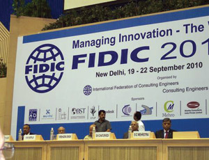 International Design-Firms集团FIDIC在上个月在新德里举行的会议上报告了记录的出勤率。